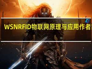 WSN RFID 物联网原理与应用作者简介