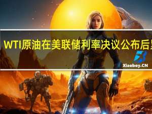 WTI原油在美联储利率决议公布后累跌1.1美元现报80.21美元/桶日内跌超1%