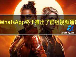 WhatsApp终于推出了群组视频通话服务