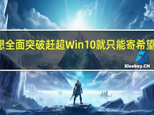 Win11的份额要想全面突破赶超Win10就只能寄希望于下半年的重磅更新了