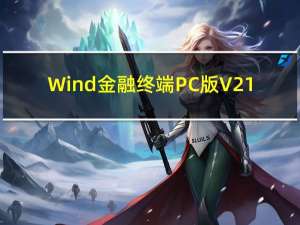 Wind金融终端PC版 V21.7.0 官方免费版（Wind金融终端PC版 V21.7.0 官方免费版功能简介）