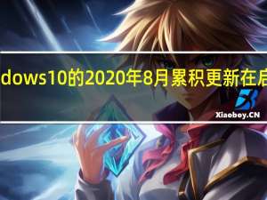 Windows10的2020年8月累积更新在启用Hyper-V
