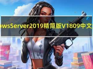 Windows Server 2019精简版 V1809 中文免费版（Windows Server 2019精简版 V1809 中文免费版功能简介）