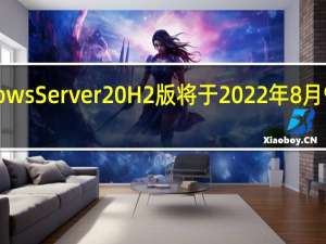 WindowsServer20H2版将于2022年8月9日终止服务