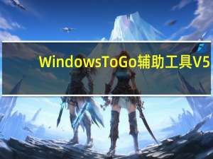 Windows To Go 辅助工具 V5.6.0.0 萝卜头版（Windows To Go 辅助工具 V5.6.0.0 萝卜头版功能简介）