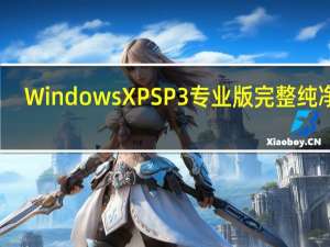 Windows XP SP3专业版 完整纯净版（Windows XP SP3专业版 完整纯净版功能简介）