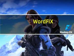 WordFIX(Word文档修复软件) V5.70 免费版（WordFIX(Word文档修复软件) V5.70 免费版功能简介）