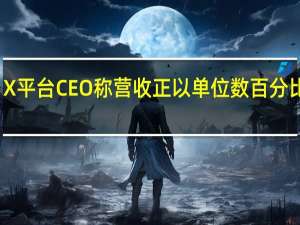X平台CEO称营收正以单位数百分比增长