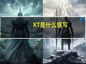 XT是什么缩写