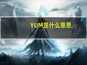YUM是什么意思
