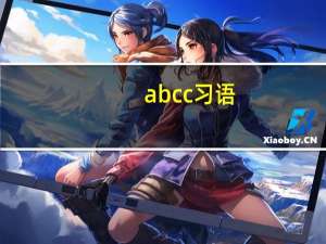 abcc习语