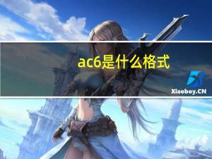 ac6是什么格式