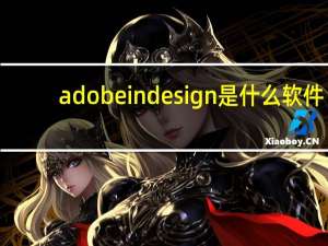adobeindesign是什么软件