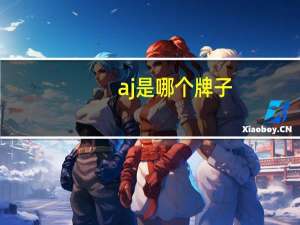 aj是哪个牌子