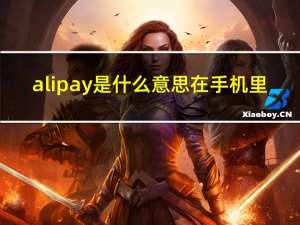 alipay是什么意思在手机里（alipay是什么意思）