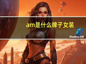 am是什么牌子女装