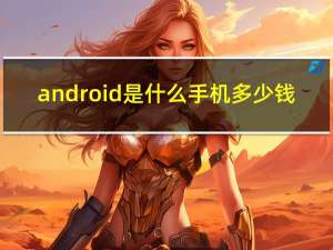 android是什么手机多少钱（android是什么手机）