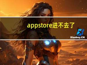 app store 进不去了（app store 进不去）