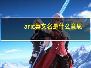 aric英文名是什么意思