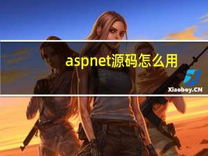 aspnet源码怎么用