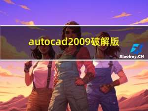 autocad2009破解版（autocad2009激活码）