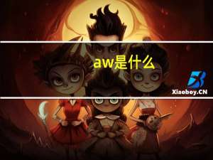 aw是什么
