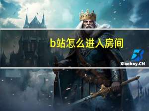 b站怎么进入房间（B站怎么进入）