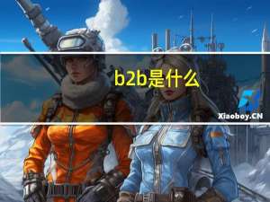 b2b是什么