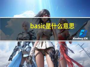basic是什么意思