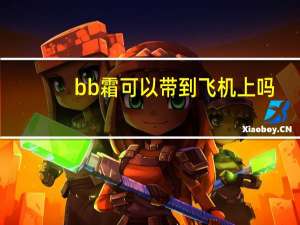 bb霜可以带到飞机上吗