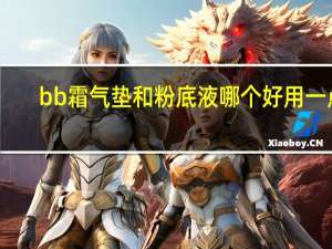 bb霜气垫和粉底液哪个好用一点