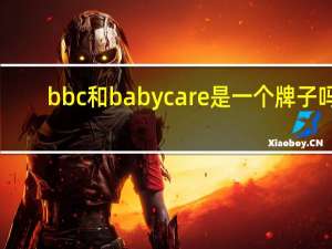 bbc和babycare是一个牌子吗