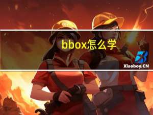 bbox怎么学