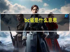 bc省是什么意思（bc省）