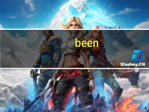been