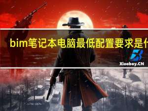 bim笔记本电脑最低配置要求是什么