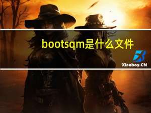 bootsqm是什么文件（bootsqm.dat）