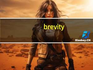 brevity