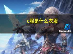 c服是什么衣服