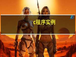 c程序实例