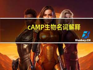 cAMP生物名词解释