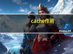 cache作用