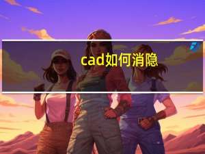 cad如何消隐