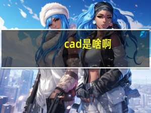 cad是啥啊