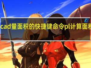 cad量面积的快捷键命令pl计算面积步骤（cad量面积的快捷键）