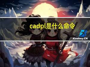 cadpl是什么命令