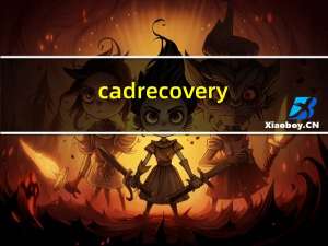 cadrecovery（cadrecover）