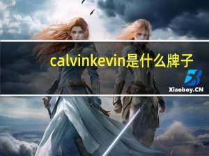 calvinkevin是什么牌子