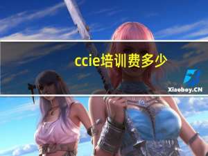 ccie培训费多少
