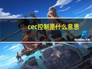cec控制是什么意思